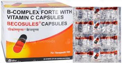 Becosules Capsule with B-Complex &amp;amp; Vitamin C | For Mouth Ulcers